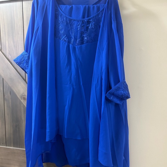 Beautiful georgette 3 piece pant suit - Picture 4 of 4